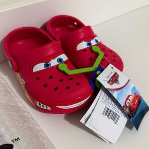Lightning McQueen Crocs C9 NWT